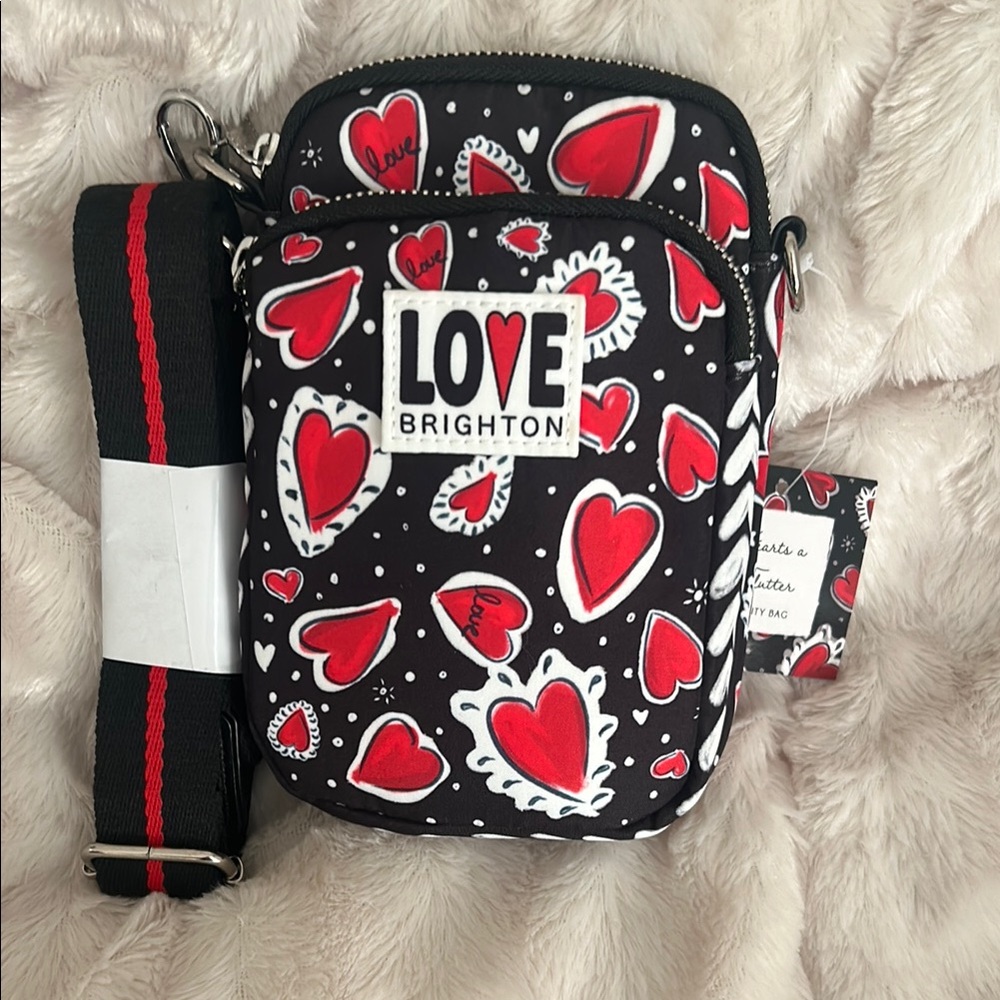 Brighton Love Heart Crossbody Bag